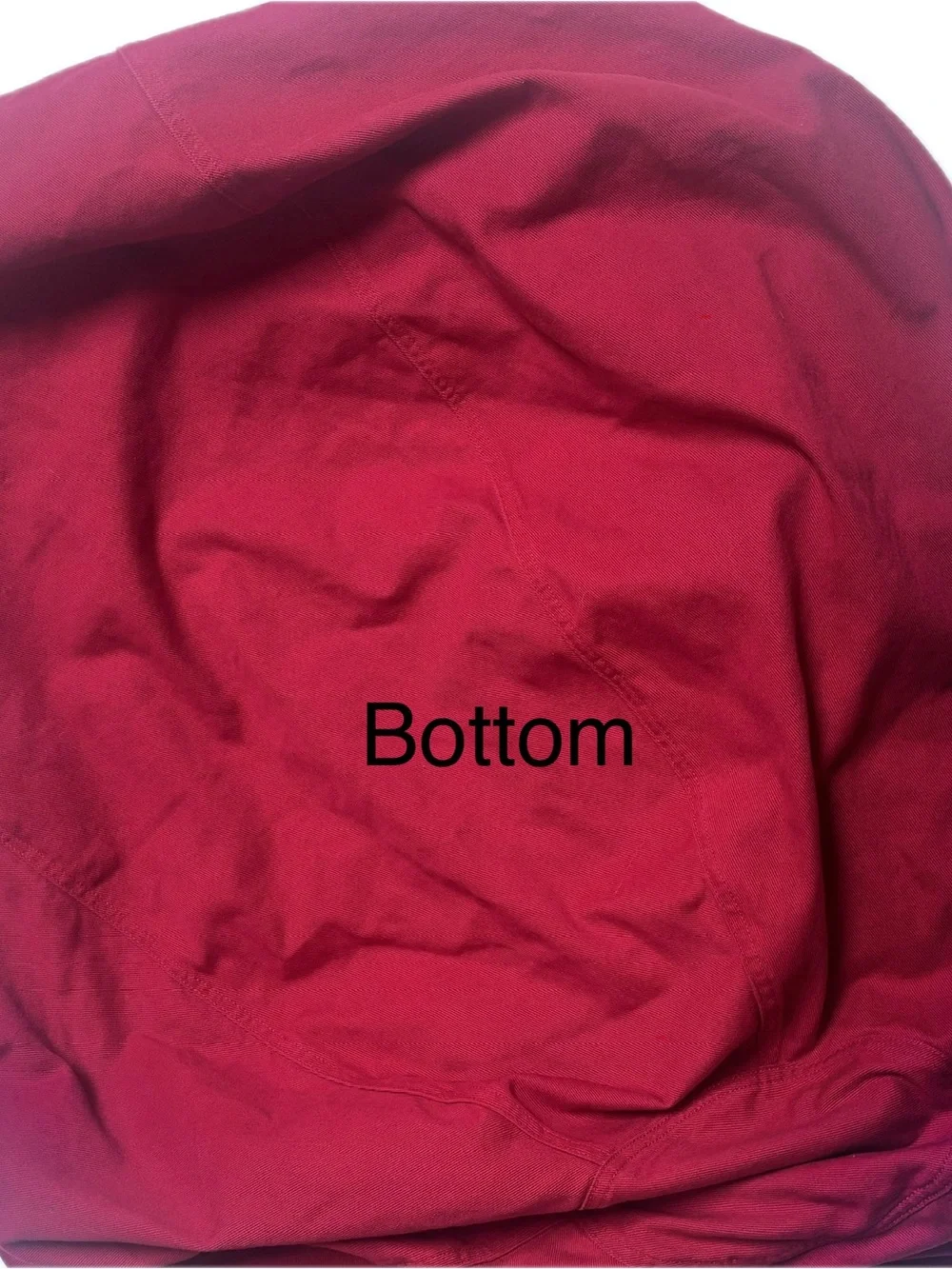 Pottery Barn Kids Red Bean Bag Chair Cover